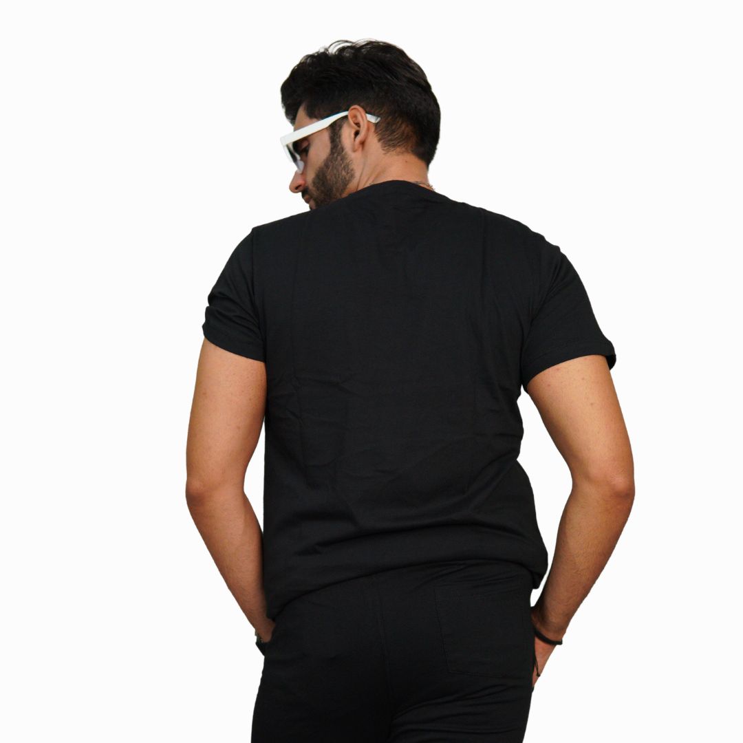 Black Basic Gradi Tee