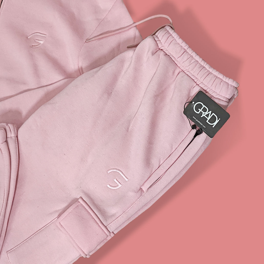 Gradi Oversized Co-Ord Set - Pink
