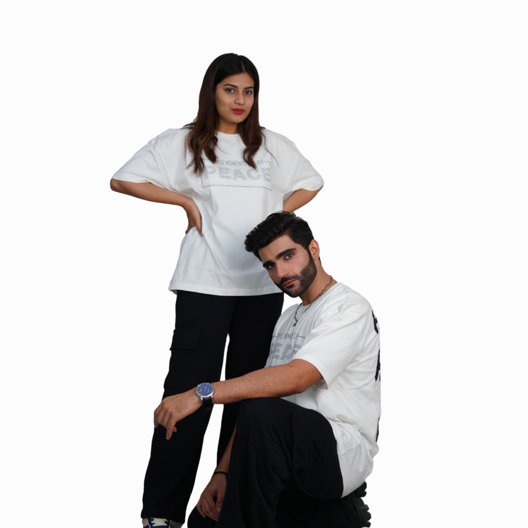 Peace Everyday Drop-Shoulder Tee