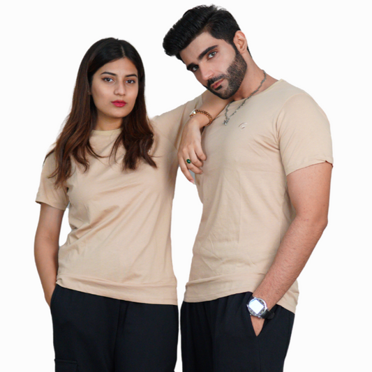 Beige Basic Gradi Tee