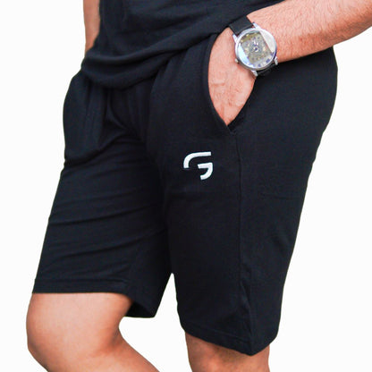 Black Gradi Shorts