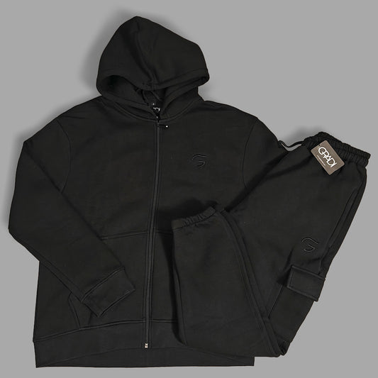 Gradi Oversized Co-Ord Set - Black