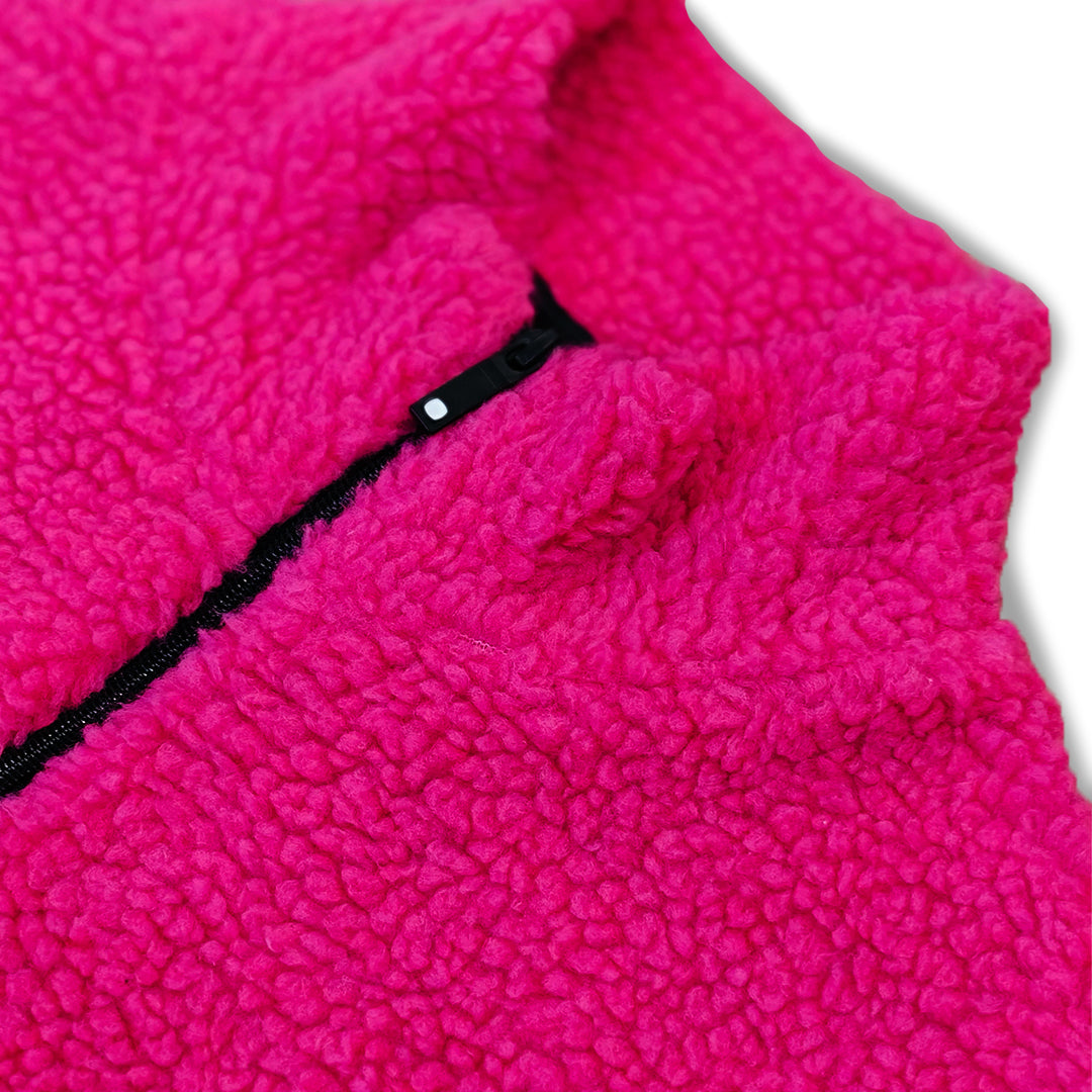 Gradi Sherpa Jacket - Pink